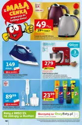 Gazetka promocyjna Auchan - Gazetka z MAŁĄ CENKĄ dźwigniesz więcej! Hipermarket Auchan - Gazetka - ważna od 28.02 do 28.02.2024 - strona 46 - produkty: Top, Por, Pepsi max, Miarka, Blender, Czajnik, Termos, Mirinda, Trzepaczka, Tefal, Pepsi, Lipton, Robot, Zelmer, Fa