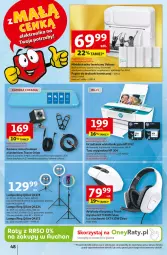 Gazetka promocyjna Auchan - Gazetka z MAŁĄ CENKĄ dźwigniesz więcej! Hipermarket Auchan - Gazetka - ważna od 28.02 do 28.02.2024 - strona 48 - produkty: Gin, Gra, Acer, Papier, Rust, Słuchawki, Tusz, Kamera, Urządzenie wielofunkcyjne, Mysz, Drukarki, Drukarka, Lampa, Akumulator, HP, Fa