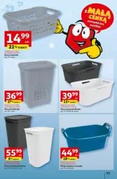 Gazetka promocyjna Auchan - Gazetka z MAŁĄ CENKĄ dźwigniesz więcej! Hipermarket Auchan - Gazetka - ważna od 28.02 do 28.02.2024 - strona 53 - produkty: Kosz, Miska
