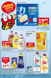 Gazetka promocyjna Auchan - Gazetka z MAŁĄ CENKĄ dźwigniesz więcej! Hipermarket Auchan - Gazetka - ważna od 28.02 do 28.02.2024 - strona 58 - produkty: Gin, Do mycia naczyń, Finish, Tablet, Płyn do mycia naczyń, Rękawice, Fairy, Płyn do mycia, Zmywarki, Tabletki do zmywarki, Fa