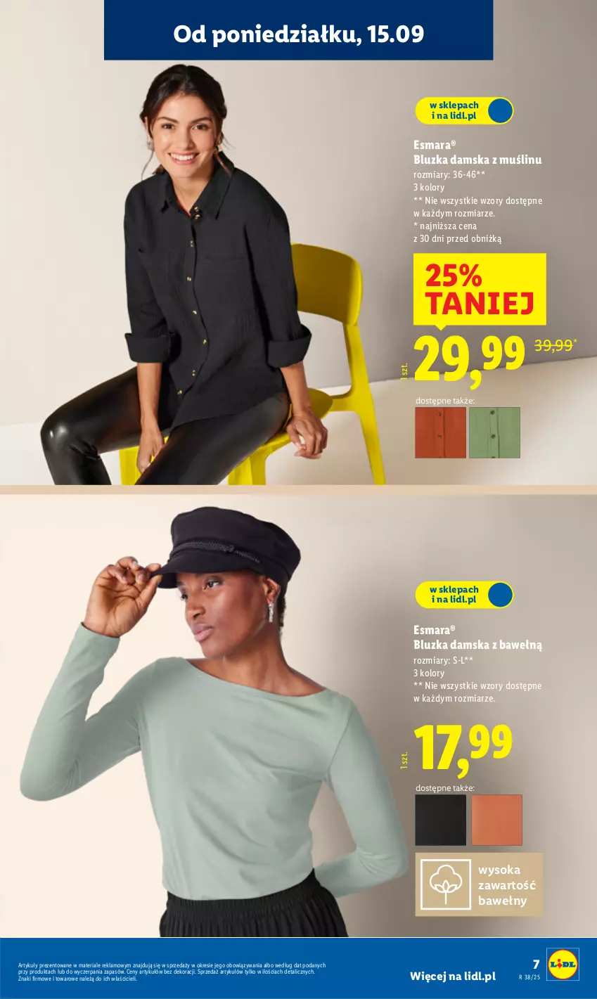 Gazetka promocyjna Lidl - GAZETKA - ważna 15.09 do 20.09.2025 - strona 9 - produkty: Sok