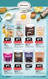 Gazetka promocyjna Netto - Od Poniedziałku - Gazetka - ważna od 09.11 do 09.11.2024 - strona 16 - produkty: Migdały łuskane, Migdały, Mąka, Rodzynki, Mąka pszenna, Kakao, Budyń