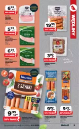 Gazetka promocyjna Netto - Od Poniedziałku - Gazetka - ważna od 09.11 do 09.11.2024 - strona 9 - produkty: Kurczak, Sok, Ser, Sokołów, Parówki, Parówki z szynki, Pasztet, Szynka, Tarczyński, Morliny, Kabanos, Kiełbasa, Kiełbasa śląska, Fa