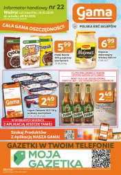 Gazetka promocyjna Gama - Gazetka Gama - Gazetka - ważna od 28.10 do 28.10.2025 - strona 12 - produkty: Piwa, Piwo, Piec, Majonez, Ser, Gra, Telefon, Jogurt, Winiary, Fanta, Fa