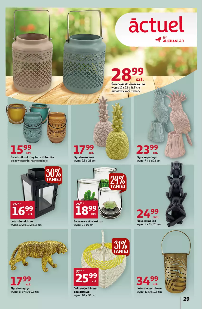 Gazetka promocyjna Auchan - Gazetka Sezon na orzeźwienie Hipermarket Auchan - ważna 15.06 do 21.06.2023 - strona 29 - produkty: Ananas, Gry, Kaktus, LANA, Latarnia