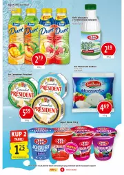 Gazetka promocyjna Prim Market - Gazetka - ważna od 11.01 do 11.01.2023 - strona 4 - produkty: Mozzarella, Ser, Jogurt, Mlekovita, Camembert, Galbani, Kefir, Mleko
