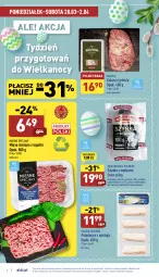Gazetka promocyjna Aldi - Pełny katalog - Gazetka - ważna od 02.04 do 02.04.2022 - strona 6 - produkty: Polędwica, Mięso mielone, Mięsne specjały, Tera, Golden Seafood, Szynka, Mintaj, Mięso