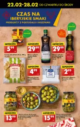 Gazetka promocyjna Biedronka - Czas na iberyjskie smaki - Gazetka - Biedronka.pl - Gazetka - ważna od 28.02 do 28.02.2024 - strona 10 - produkty: Makaron, Oliwki zielone, Rum, Por, Oliwki, Oliwa z oliwek, LG, Oliwa