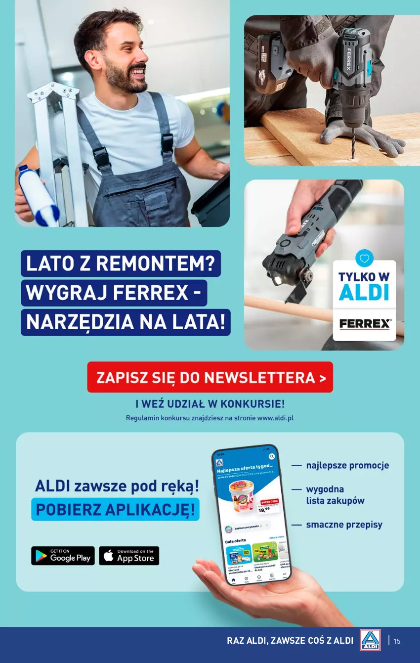 Gazetka promocyjna Aldi - Artykuły przemysłowe i tekstylia - ważna 16.07 do 19.07.2025 - strona 15