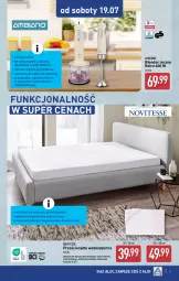 Gazetka promocyjna Aldi - Artykuły przemysłowe i tekstylia - Gazetka - ważna od 19.07 do 19.07.2025 - strona 9 - produkty: Piec, Por, Miarka, Blender ręczny, Blender, Rozdrabniacz, Trzepaczka, Materac, Prześcieradło, Tera, LG