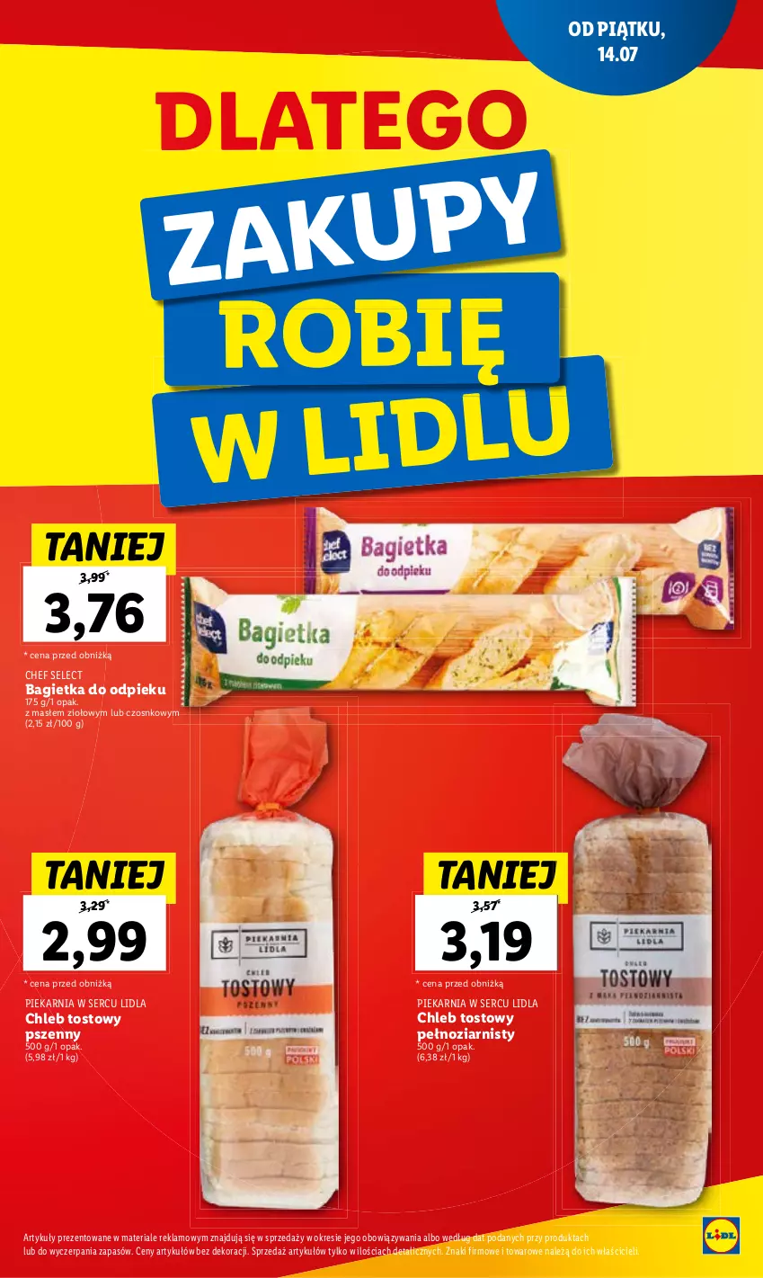 Gazetka promocyjna Lidl - GAZETKA - ważna 03.08 do 05.08.2023 - strona 21 - produkty: Bagietka, Chleb, Chleb tostowy, Ser