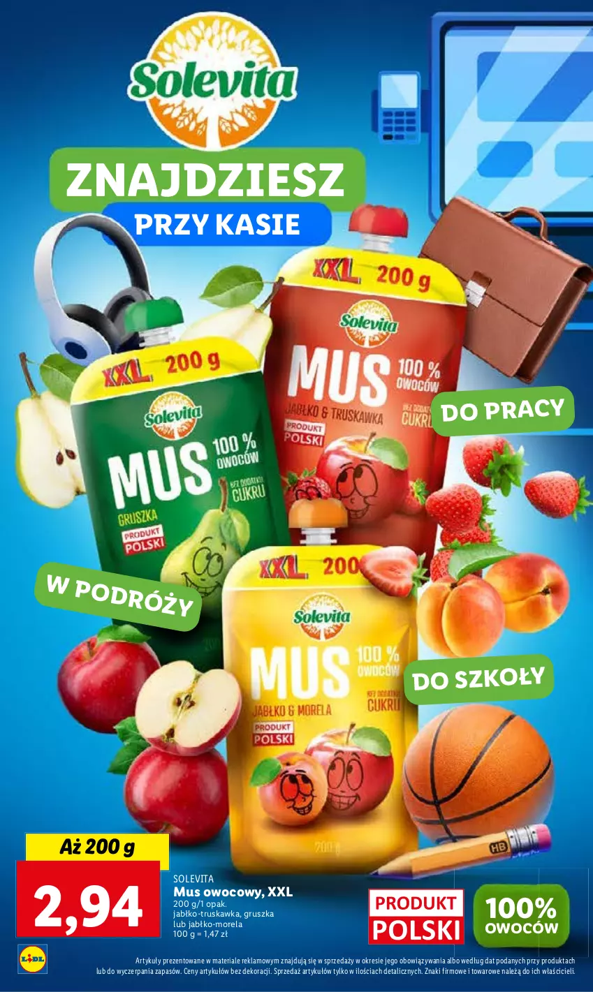 Gazetka promocyjna Lidl - GAZETKA - ważna 03.08 do 05.08.2023 - strona 90 - produkty: Morela, Mus