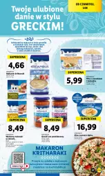 Gazetka promocyjna Lidl - GAZETKA - Gazetka - ważna od 05.08 do 05.08.2023 - strona 65 - produkty: Makaron, Sos, Ser, Ryż, Kuchnia, Sos pomidorowy, Sałat, Tuńczyk, Deser