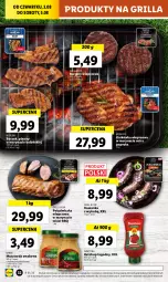Gazetka promocyjna Lidl - GAZETKA - Gazetka - ważna od 05.08 do 05.08.2023 - strona 70 - produkty: Ketchup, Mus, Polędwiczka wieprzowa, Papryka, Karkówka wieprzowa, Burger, Miód, Boczek, Kaszanka, Grill, Kamis, Kasza, Musztarda