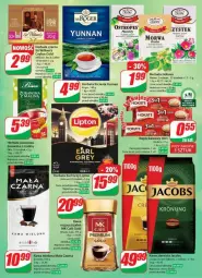 Gazetka promocyjna Dino - Gazetka - ważna od 05.12 do 05.12.2023 - strona 25 - produkty: Earl Grey, Kawa rozpuszczalna, Stek, Kawa mielona, Kawa, Herbata czarna, Tarka, Lipton, Jacobs, Herbata, Napój