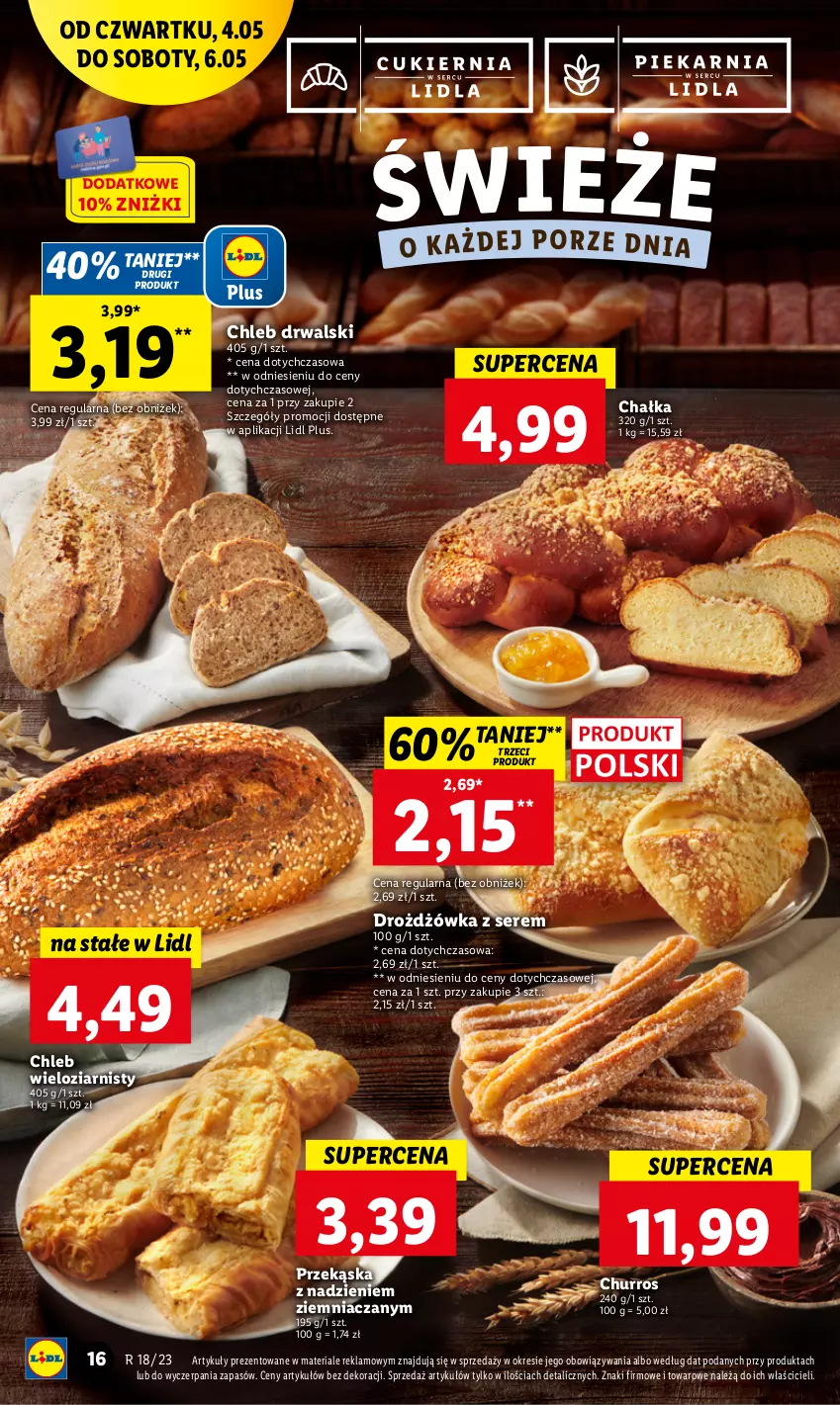 Gazetka promocyjna Lidl - GAZETKA - ważna 04.05 do 06.05.2023 - strona 24 - produkty: Chleb, Chleb wieloziarnisty, Ser