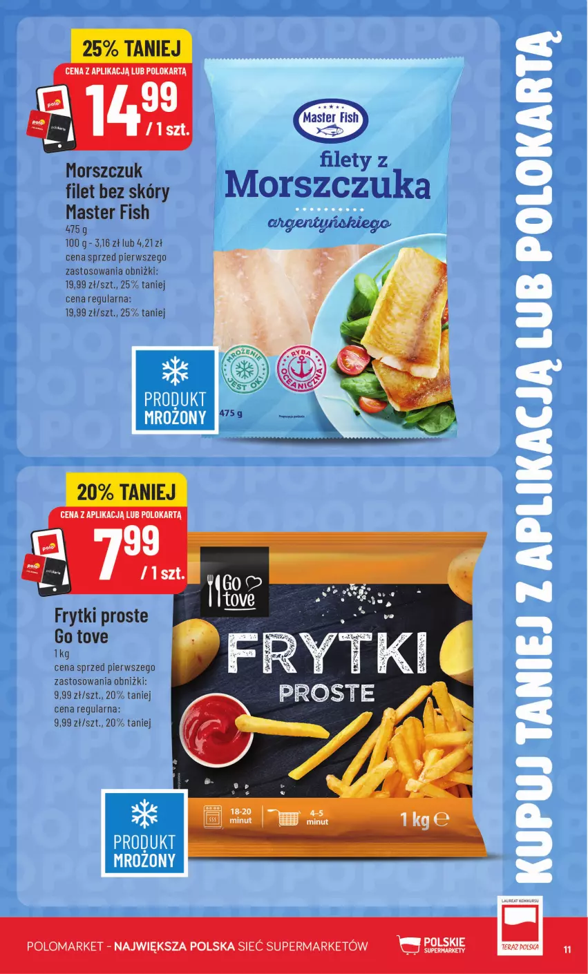 Gazetka promocyjna PoloMarket - Kupuj taniej z aplikacją - ważna 15.07 do 21.07.2026 - strona 11 - produkty: Frytki, Laur