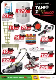 Gazetka promocyjna Bricomarche - Gazetka - ważna od 19.04 do 19.04.2025 - strona 10 - produkty: Noż, Tablet, Nożyce, Kosz, Warka, Kosiarka, Akumulator, Einhell