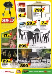Gazetka promocyjna Bricomarche - Gazetka - ważna od 19.04 do 19.04.2025 - strona 11 - produkty: Gra, Stolik, Stek, Stół, Sofa, Dres, Girlanda, Siedzisko, Fotel, Grill, Lampa, Meble, Fa