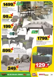 Gazetka promocyjna Bricomarche - Gazetka - ważna od 19.04 do 19.04.2025 - strona 12 - produkty: Por, Stolik, Stół, Sofa, Siedzisko, Fotel, Poduszka, Fa