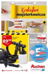 Gazetka promocyjna Auchan - Królestwo majsterkowicza Hipermarkety - Gazetka - ważna od 14.04 do 14.04.2021 - strona 1 - produkty: Ser, Pistolet