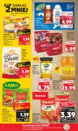 Gazetka promocyjna Kaufland - Gazetka tygodnia - Gazetka - ważna od 24.05 do 24.05.2023 - strona 30 - produkty: Dawtona, Kisiel, Napój roślinny, Winiary, Dżem, Mąka, Miód, Tymbark, Basia, Delecta, Kamis, Napój, Olej, Pomidory, Mąka tortowa, Budyń, Babeczki