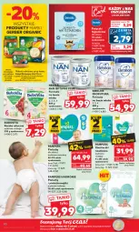 Gazetka promocyjna Kaufland - Gazetka tygodnia - Gazetka - ważna od 24.05 do 24.05.2023 - strona 40 - produkty: Gerber, Pampers, Pieluchy, Majtki, BoboVita, NAN Optipro, Chusteczki, Dzieci, Pieluchomajtki, Waga, Olej, Nestlé, BEBILON