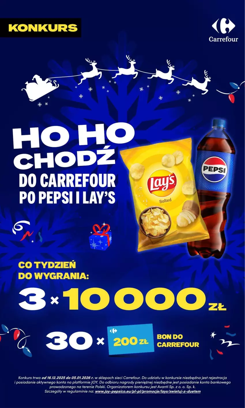 Gazetka promocyjna Carrefour - Gazetka Carrefour, Market od poniedziałku! - ważna 29.12.2025 do 03.01.2026 - strona 36 - produkty: Pepsi