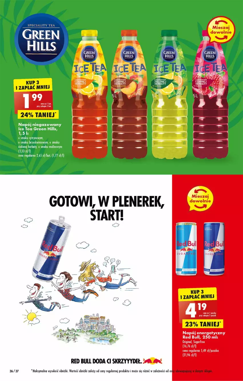 Gazetka promocyjna Biedronka - W tym tygodniu - ważna 13.06 do 18.06.2022 - strona 36 - produkty: Gin, Leon, Red Bull, Sok