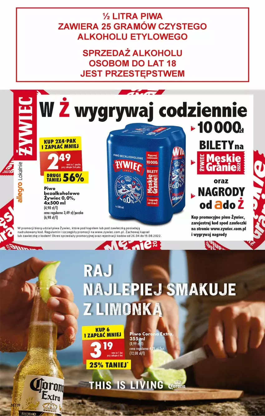 Gazetka promocyjna Biedronka - W tym tygodniu - ważna 13.06 do 18.06.2022 - strona 38 - produkty: Fa, Gry, Piwa, Piwo
