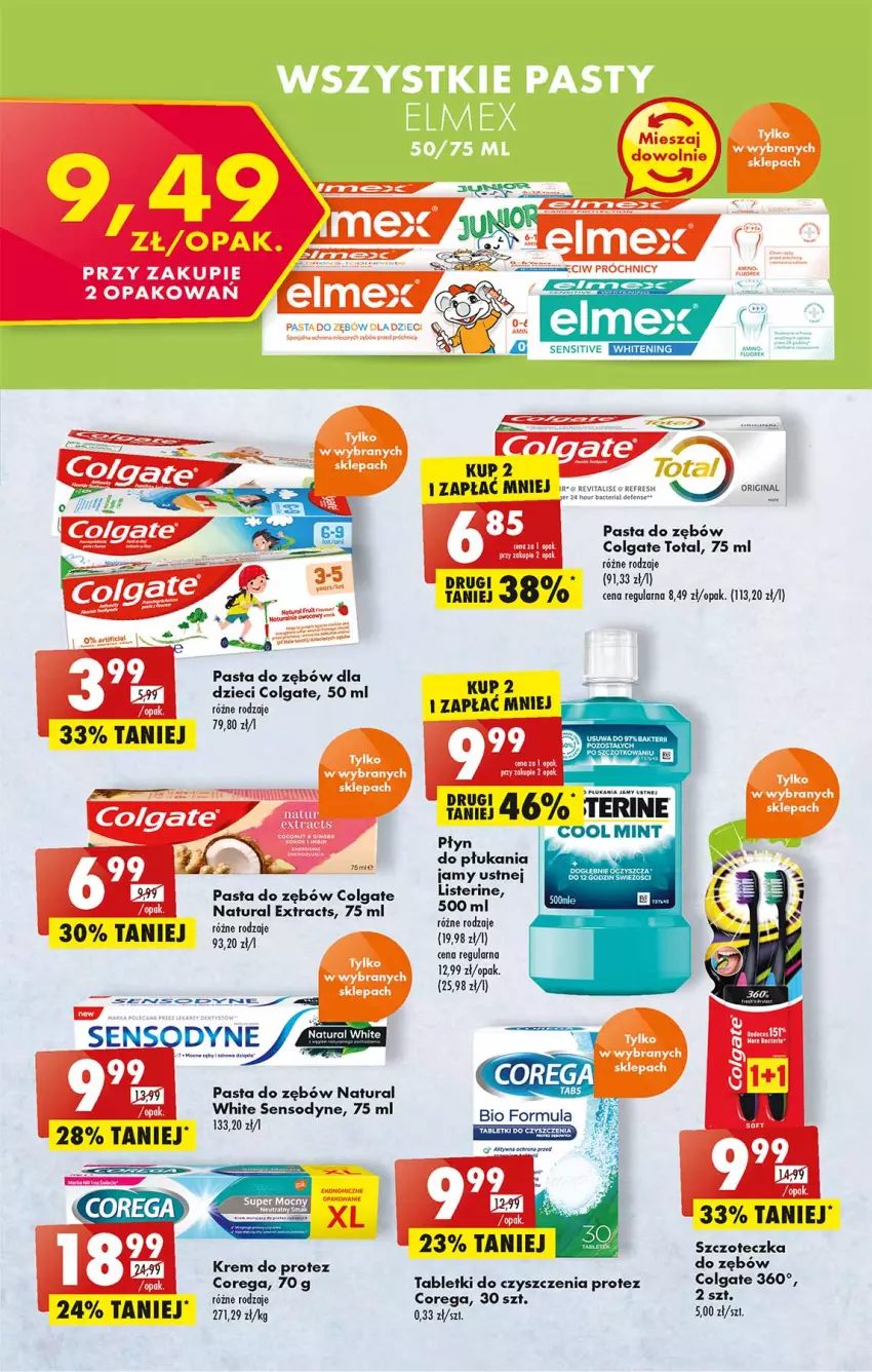 Gazetka promocyjna Biedronka - W tym tygodniu - ważna 13.06 do 18.06.2022 - strona 43 - produkty: Colgate, Colgate Total, Corega, Dzieci, Fa, Gin, LG, Listerine, Pasta do zębów, Płyn do płukania, Sensodyne, Szczoteczka, Szczoteczka do zębów, Tablet