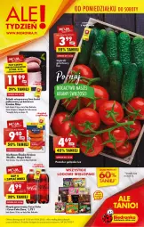 Gazetka promocyjna Biedronka - W tym tygodniu - Gazetka - ważna od 18.06 do 18.06.2022 - strona 1 - produkty: Ogórek, O nas, Coca-Cola, , Schab wieprzowy, Napój gazowany, Grunt, Napój, Kiełbasa, Kiełbasa śląska