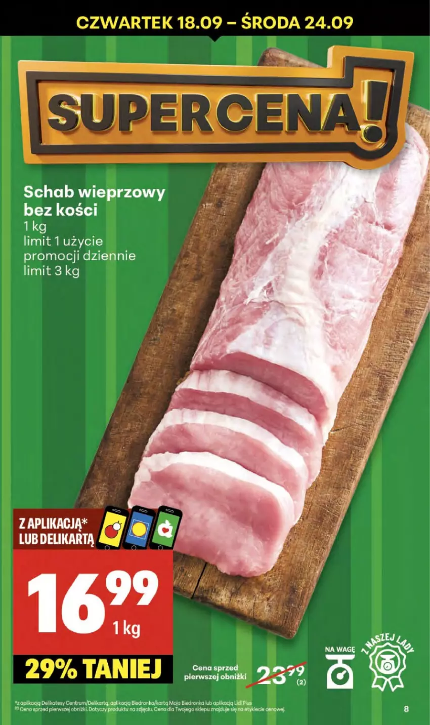 Gazetka promocyjna Delikatesy Centrum - Franczyza DC38 Czwartek - ważna 18.09 do 24.09.2025 - strona 8 - produkty: Rum, Schab wieprzowy