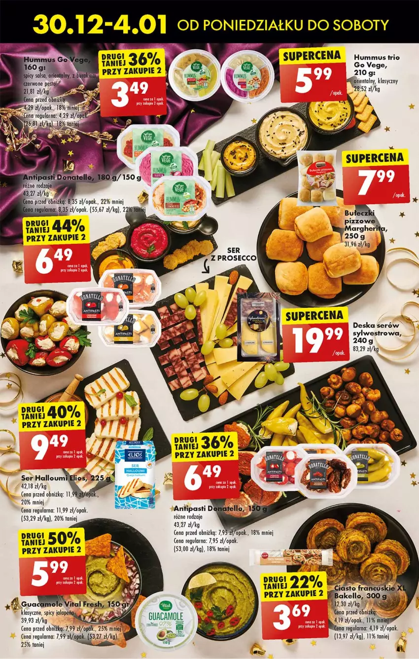 Gazetka promocyjna Biedronka - Od Poniedziałku - ważna 30.12.2024 do 04.01.2025 - strona 19 - produkty: Deska serów, Fa, Gry, Hummus, Mus, Ser