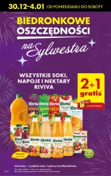 Gazetka promocyjna Biedronka - Od Poniedziałku - Gazetka - ważna od 04.01 do 04.01.2025 - strona 12 - produkty: Sok, Por, Gra, Napoje, Dada, Nektar, Fa