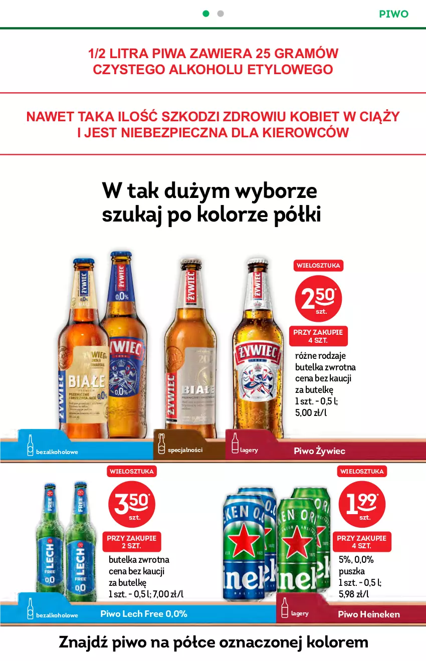 Gazetka promocyjna Żabka - ważna 13.10 do 19.10.2021 - strona 10 - produkty: Gra, Heineken, Piec, Piwa, Piwo