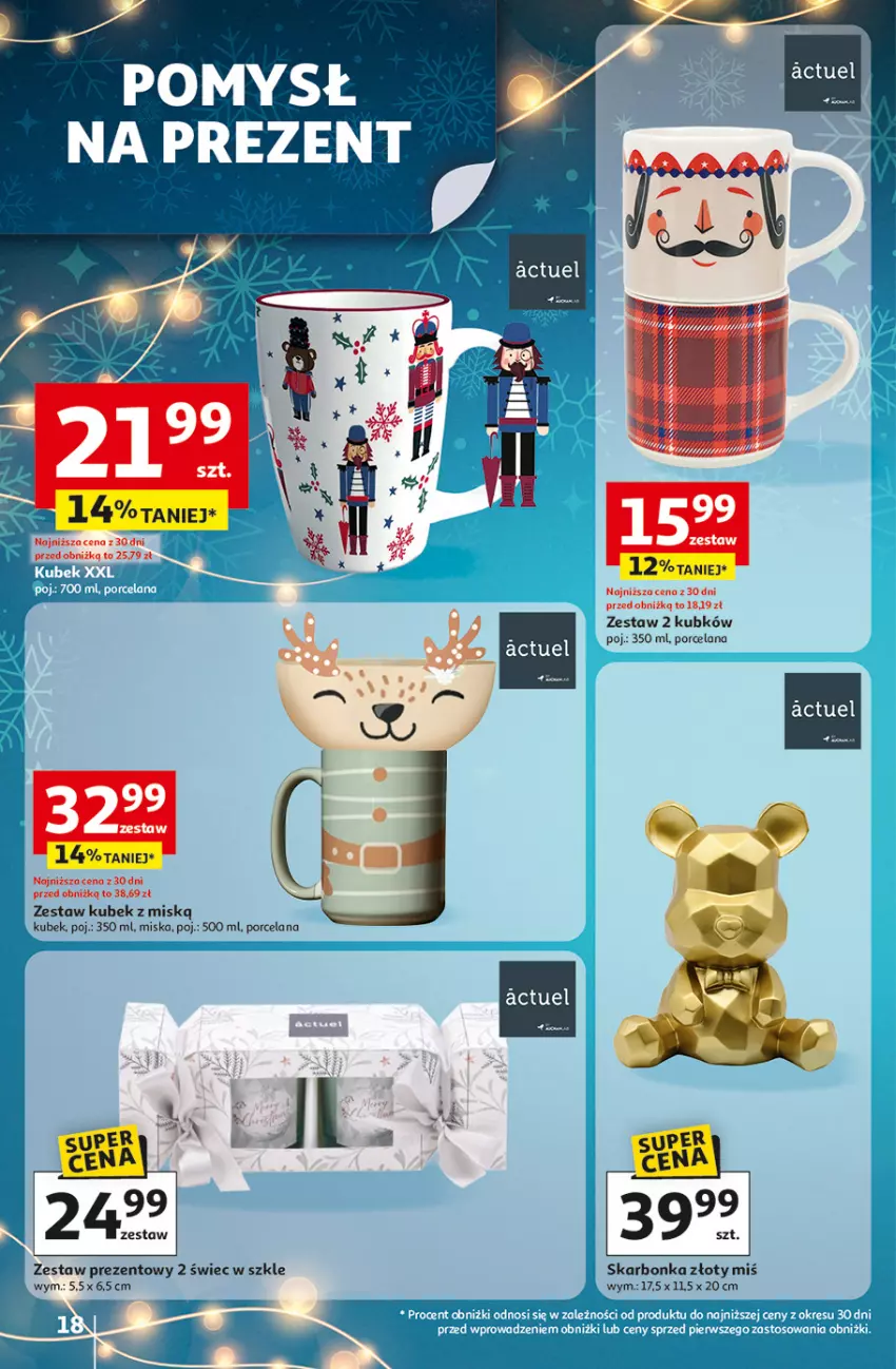 Gazetka promocyjna Auchan - katalog prezenty Świera jak babcię kocham Hipermarket - ważna 27.11 do 03.12.2025 - strona 18 - produkty: Kubek, LANA, Miska, Por, Zestaw prezentowy