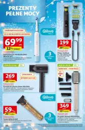 Gazetka promocyjna Auchan - katalog prezenty Świera jak babcię kocham Hipermarket - Gazetka - ważna od 03.12 do 03.12.2025 - strona 10 - produkty: Elektryczna szczoteczka, Philips OneBlade, Philips, Lokówka, Szczoteczka do zębów, Silan, Suszarka, Zelmer, Szczoteczka, Akumulator