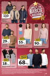 Gazetka promocyjna Auchan - katalog prezenty Świera jak babcię kocham Hipermarket - Gazetka - ważna od 03.12 do 03.12.2025 - strona 15 - produkty: Sweter, Kurtka, T-shirt