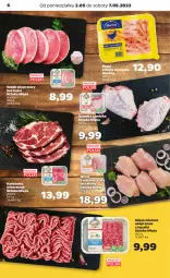 Gazetka promocyjna Netto - Gazetka spożywcza - Gazetka - ważna od 07.05 do 07.05.2022 - strona 6 - produkty: Kurczak, Mięso mielone, Mięso z uda kurczaka, Golonka z indyka, Karkówka wieprzowa, Schab wieprzowy, Morliny, Mięso