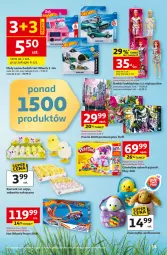 Gazetka promocyjna Auchan - 30 Lat Hipermarket - Gazetka - ważna od 18.03 do 18.03.2026 - strona 15 - produkty: Kurczak, Chodzik, Puzzle, Play-Doh, Zabawka, Barbie, Hot Wheels, Fa