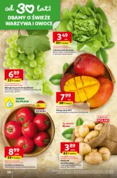 Gazetka promocyjna Auchan - 30 Lat Hipermarket - Gazetka - ważna od 18.03 do 18.03.2026 - strona 20 - produkty: Sałata masłowa, Kosz, Sałat, Winogrona, Wino, Masło, Mango, Pomidory