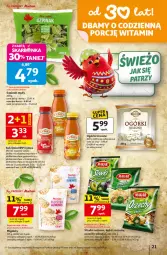 Gazetka promocyjna Auchan - 30 Lat Hipermarket - Gazetka - ważna od 18.03 do 18.03.2026 - strona 21 - produkty: Orzechy włoskie, Sok, Migdały, Szpinak, Imbir, HP