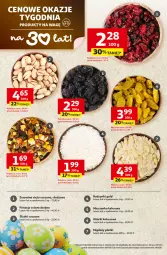 Gazetka promocyjna Auchan - 30 Lat Hipermarket - Gazetka - ważna od 18.03 do 18.03.2026 - strona 32 - produkty: Pistacje, Wiórki kokosowe, Migdały, Rodzynki, Kokos