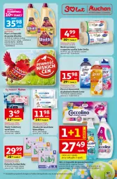 Gazetka promocyjna Auchan - 30 Lat Hipermarket - Gazetka - ważna od 18.03 do 18.03.2026 - strona 37 - produkty: Coccolino, Papier, Pieluchy, Worki na śmieci, Papier toaletowy, 7 Days, Woolite, Chusteczki, Worki na śmiec, Kapsułki do prania, Lenor
