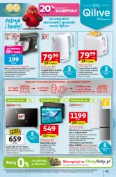 Gazetka promocyjna Auchan - 30 Lat Hipermarket - Gazetka - ważna od 18.03 do 18.03.2026 - strona 41 - produkty: LED TV, Chłodziarka, Warzywa, Top, Ser, Gra, Przewód, Słuchawki, Głośnik, Czajnik, Tablet, Warzywa i owoce, Trzepaczka, Zamrażarka, Toster, Mikser, Mieszadło, Kamera, Bateria, Owoce, Drzwi