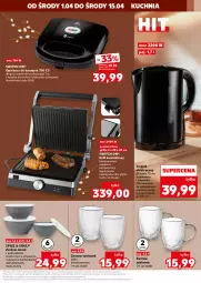 Gazetka promocyjna Kaufland - Kaufland - Gazetka - ważna od 15.04 do 15.04.2026 - strona 5 - produkty: Top, Grill kontaktowy, Kuchnia, Opiekacz do kanapek, Grill, Fa