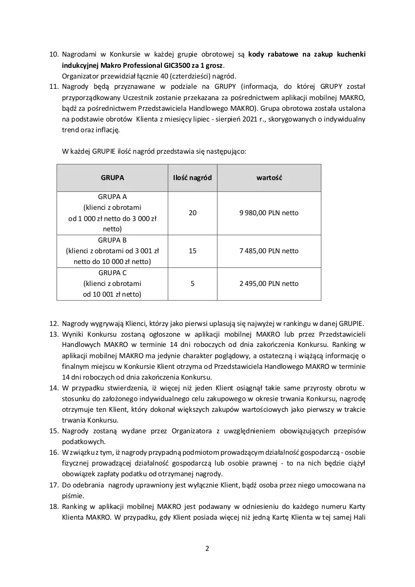 Gazetka promocyjna Makro - [Konkurs] Mistrzowie MAREK WŁASNYCH - dla Gastronomii - ważna 12.07 do 08.08.2022 - strona 3 - produkty: Gry, Mobil, Piec, Por