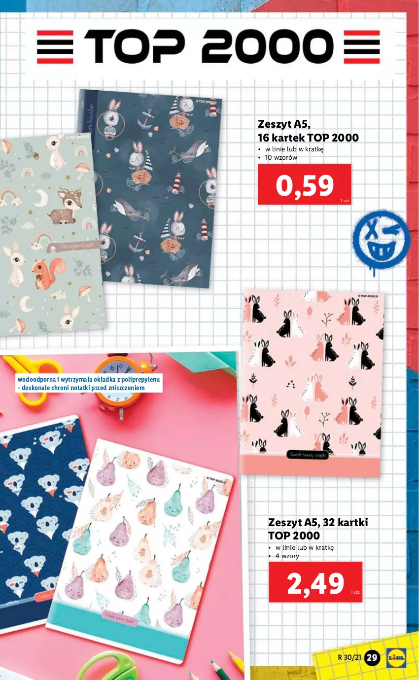 Gazetka promocyjna Lidl - KATALOG SKLEPÓW STACJONARNYCH - ważna 26.07 do 07.08.2021 - strona 29 - produkty: Por, Top