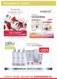 Gazetka promocyjna Ziko - Gazetka Ziko Dermo - Gazetka - ważna od 17.05 do 17.05.2023 - strona 14 - produkty: Krem do twarzy, Ser, Rum, Pur, L'Biotica, Clin, Serum, Mars, Sesderma